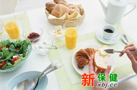 早餐吃太快患癌風(fēng)險高